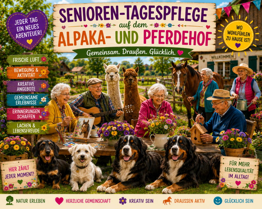 das bild zeigt eine bunte Gesellschaft in unserer Tagespflege